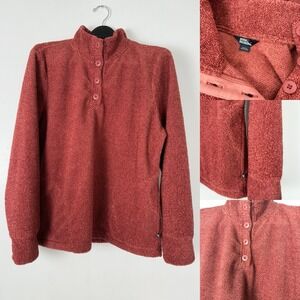 Eddie Bauer Women's Pullover Sweater Size‎ Large Rust